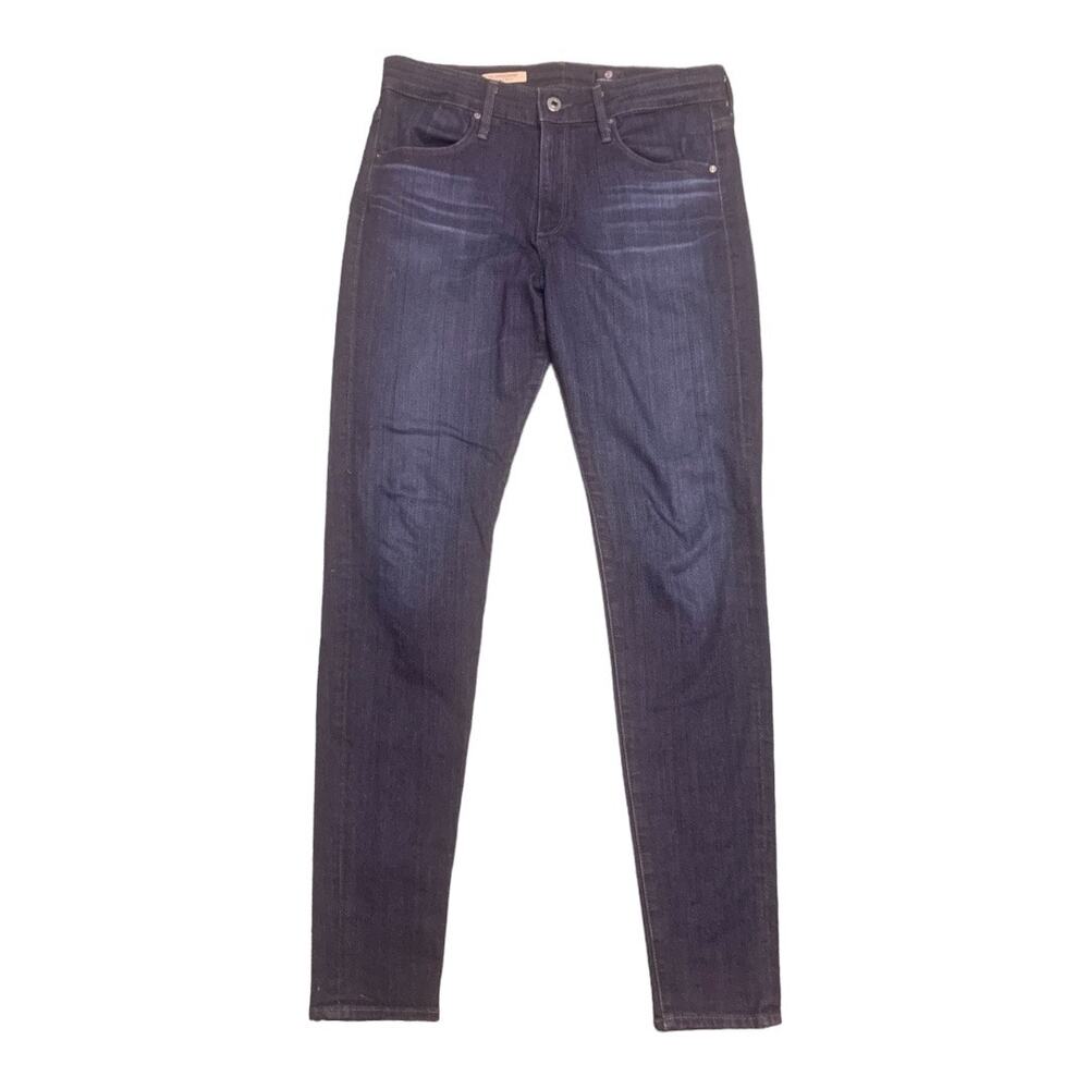 Adriano‎ Goldschmied Farrah Highrise Skinny Dark Wash Stretch sz 30